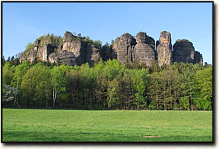 Die Nordseite des Pfaffensteins